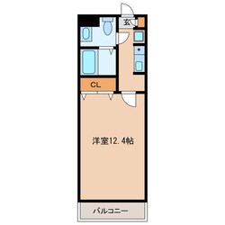 浜松駅 徒歩10分 5階の物件間取画像